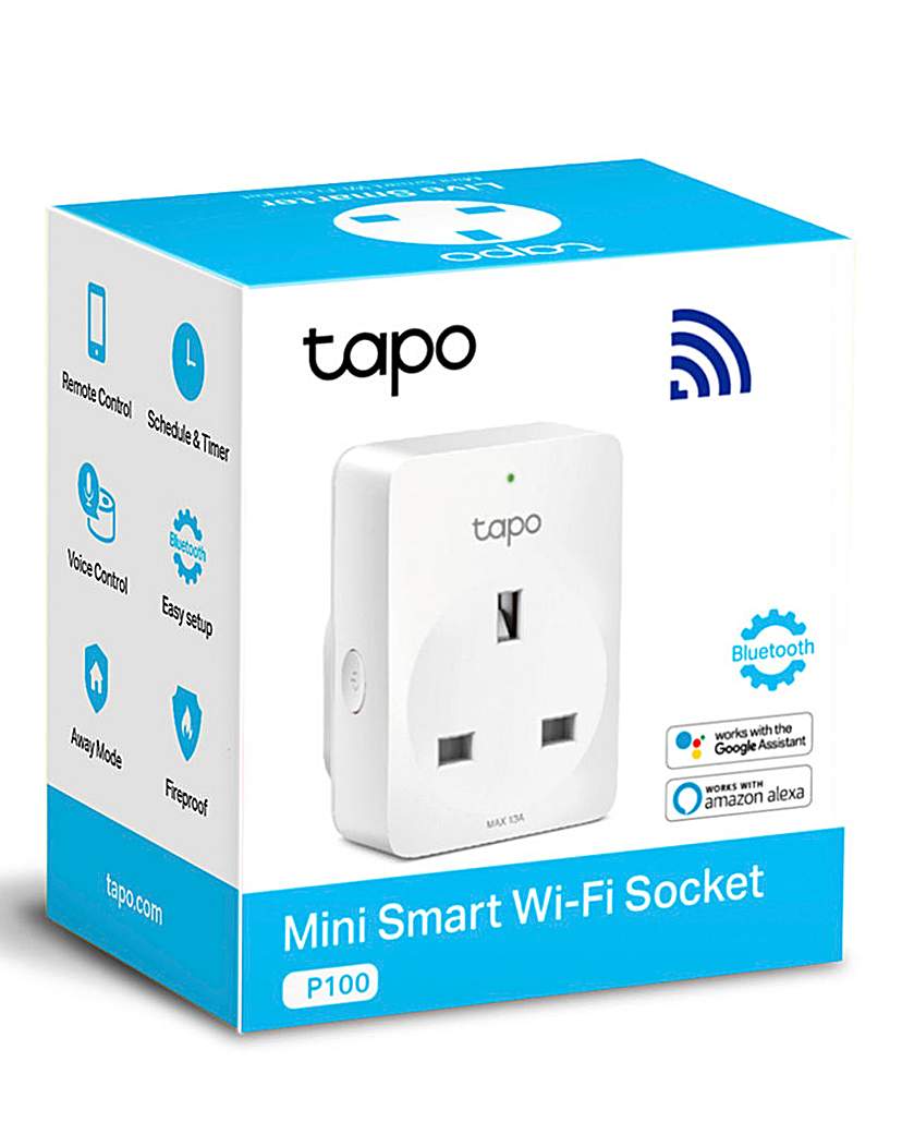 Image of TP-Link Tapo P100 Smart Wi-Fi Plug