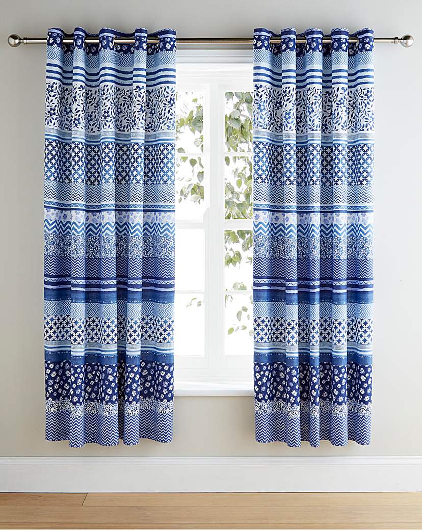 Naples Pencil Eyelet Curtains