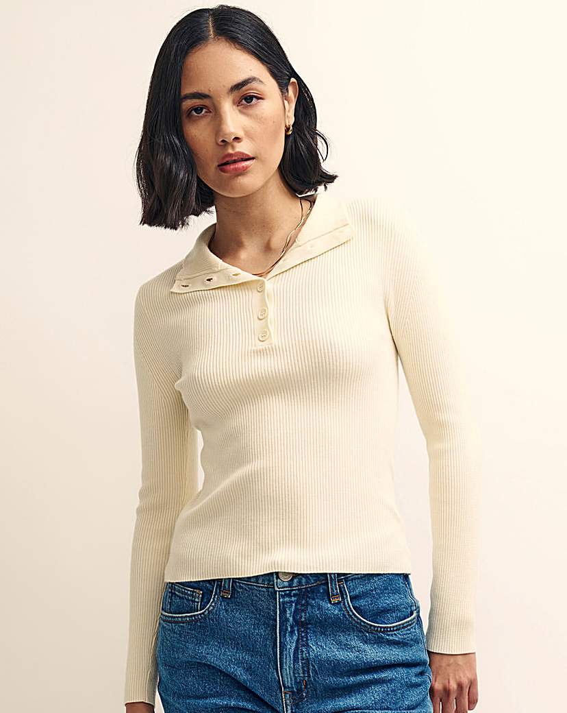 Image of Nobody's Child Button Rib Top