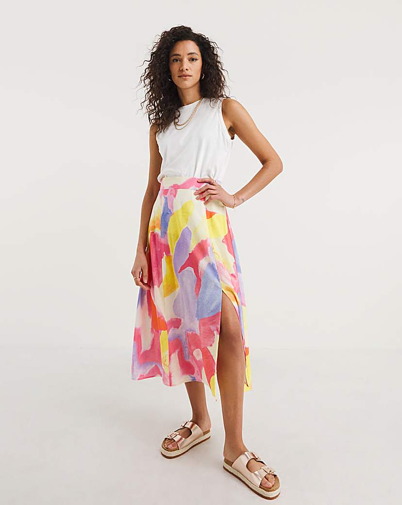 French Connection Isadora Drape Skirt