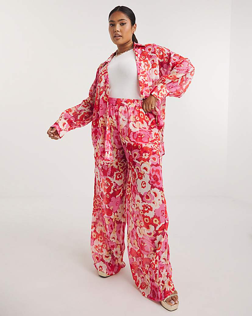 Chi London Floral Trousers