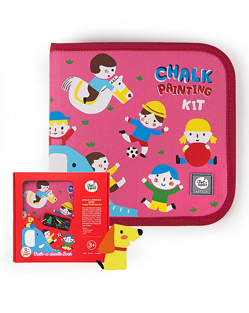 Image of Chalk-A-Doodle Book Happy Kindergarten