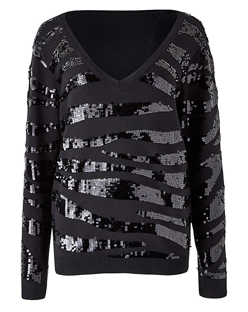 Sequin Jumper