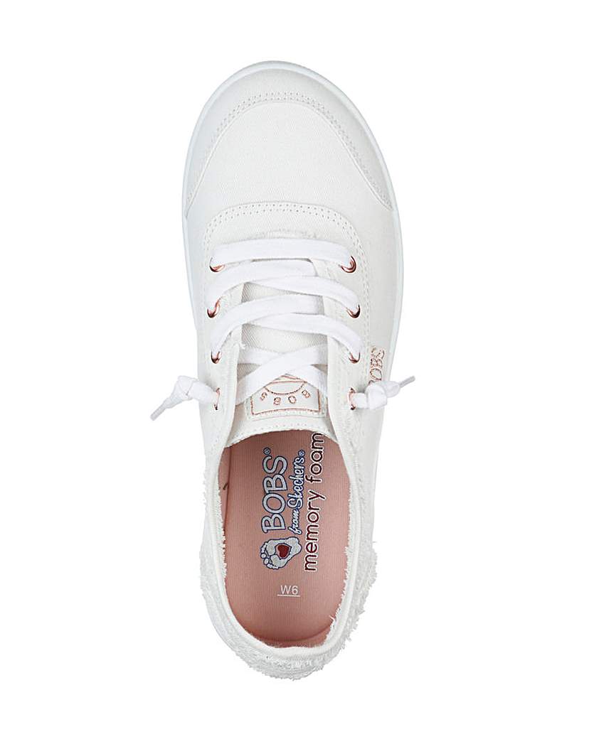Skechers Bobs B Cute Canvas Wide E Fit