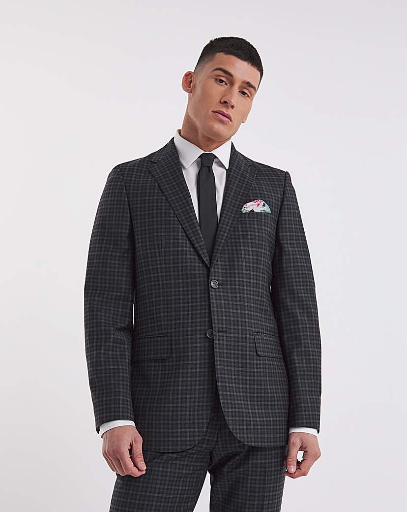 William Hunt Gingham Suit Jacket