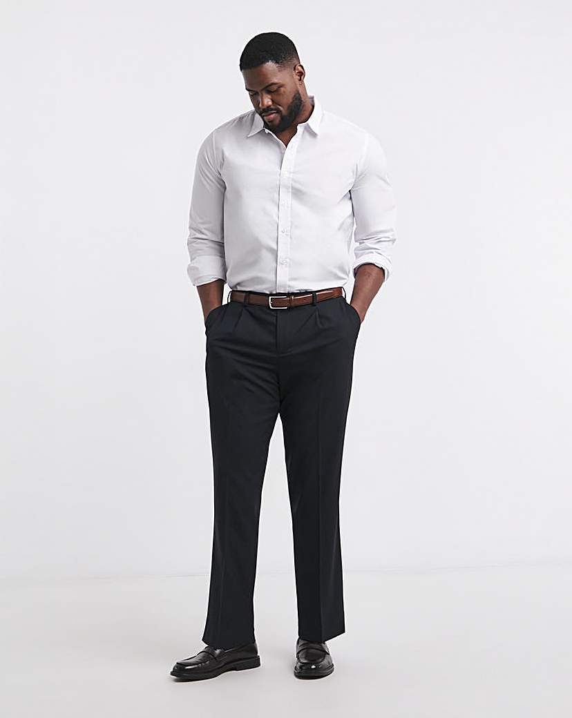 Regular Fit Pleat Formal Trouser