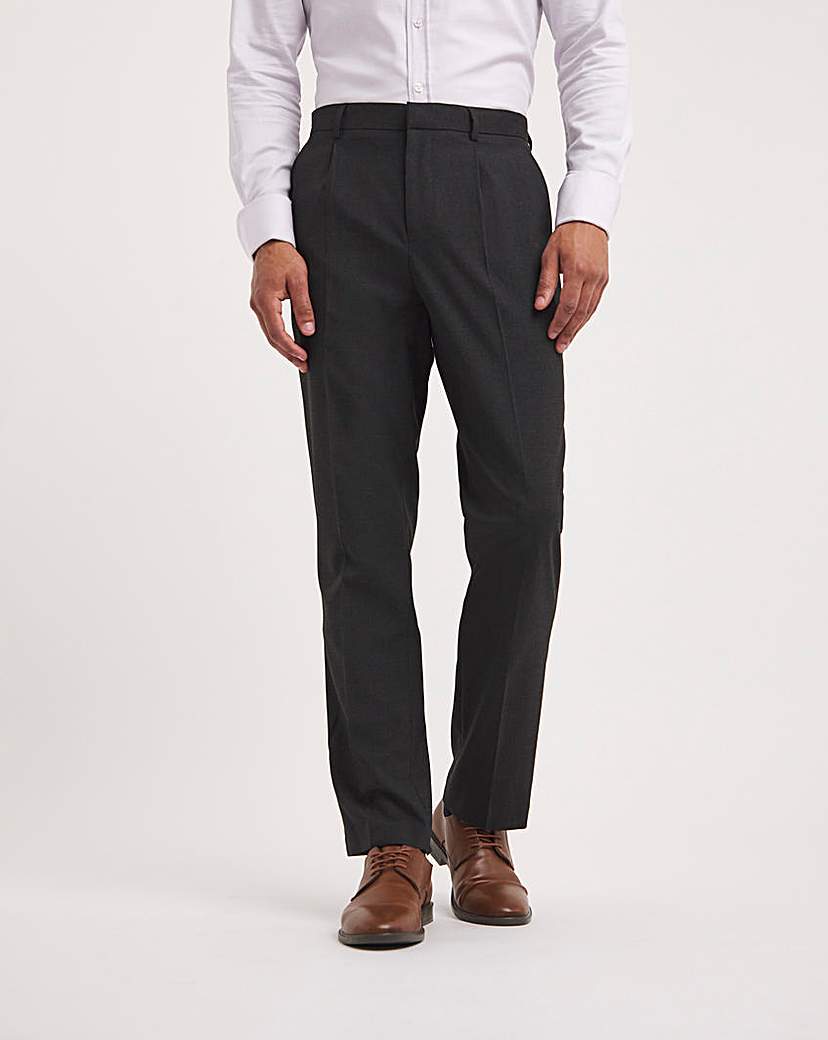 Regular Fit Pleat Formal Trouser