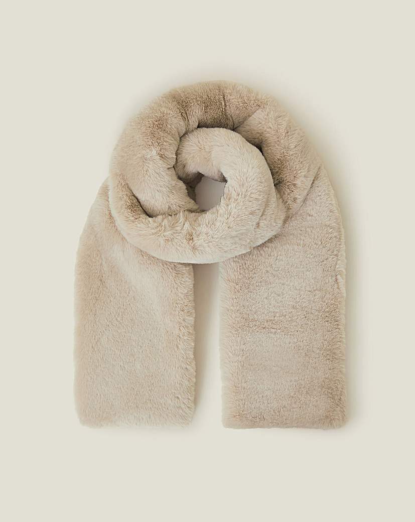 Faux Fur Stole Scarf