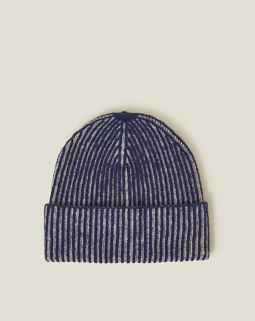 Accessorize Chunky Rib Beanie Hat