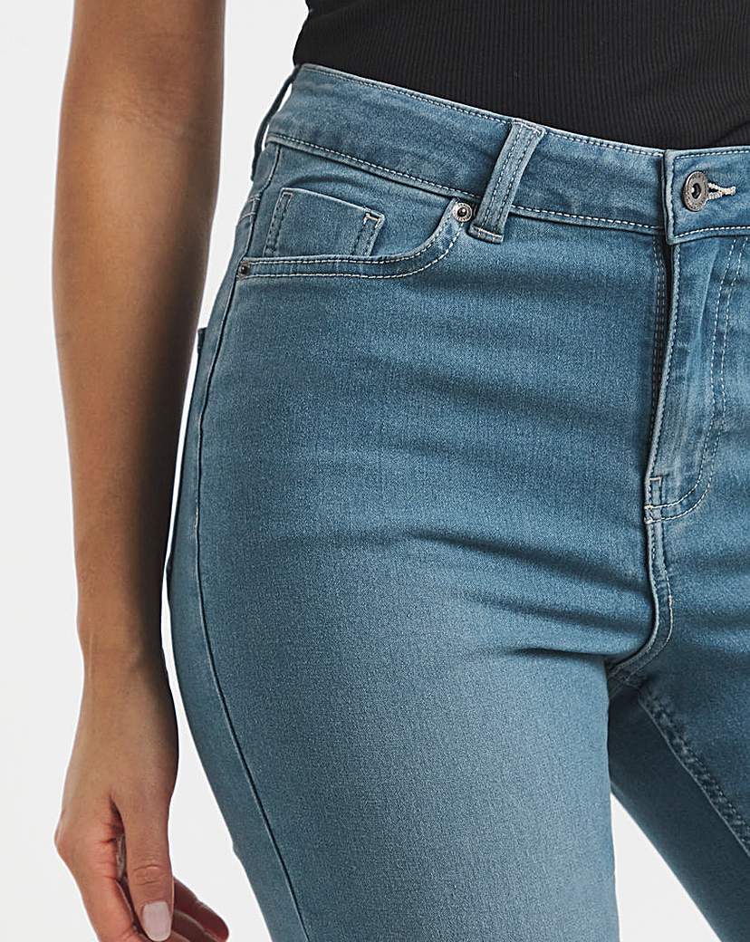 Kim Mid Blue Bootcut Jeans