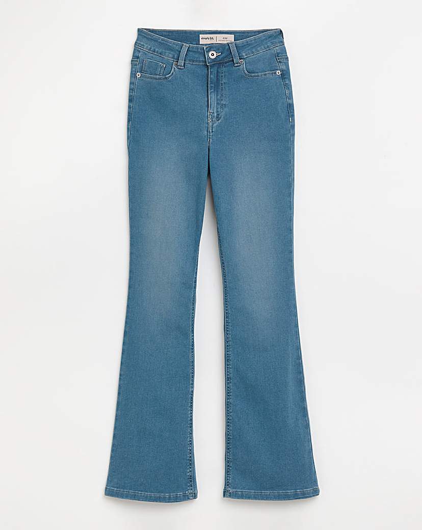 Kim Mid Blue Bootcut Jeans