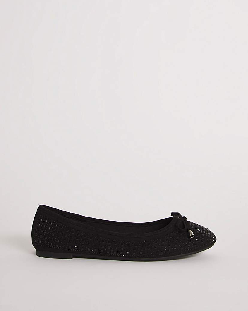 Sparkly wide fit shoes online