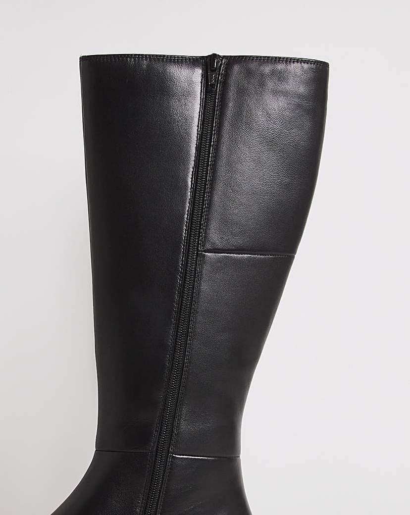 Knee High Chelsea Boots Ex Wide SC