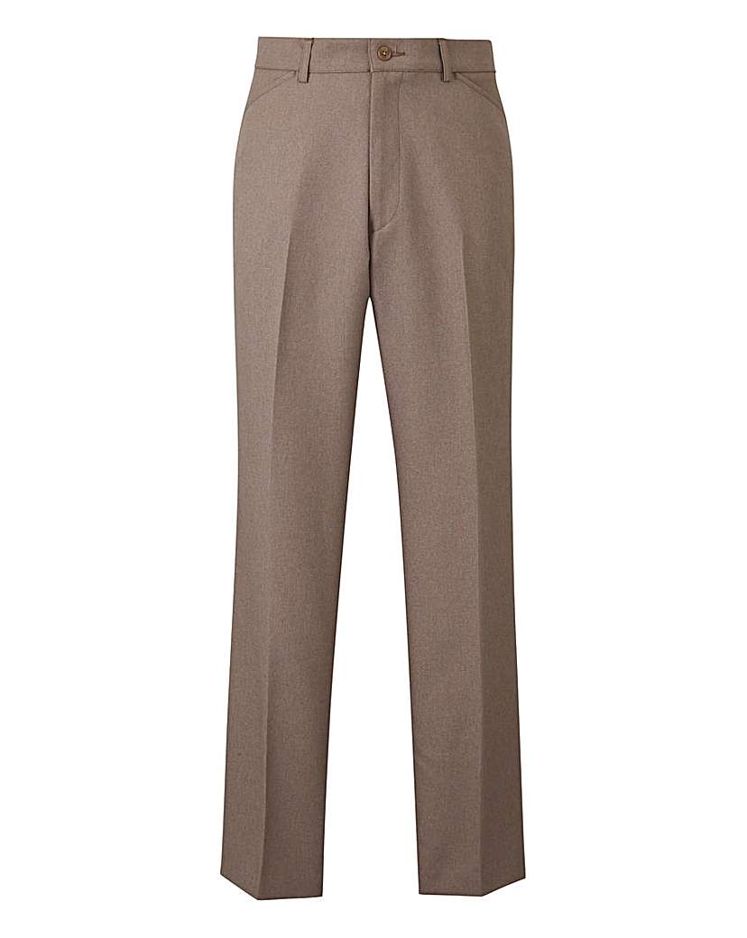 Image of Farah Soft Touch Melange Twill Trouser 2