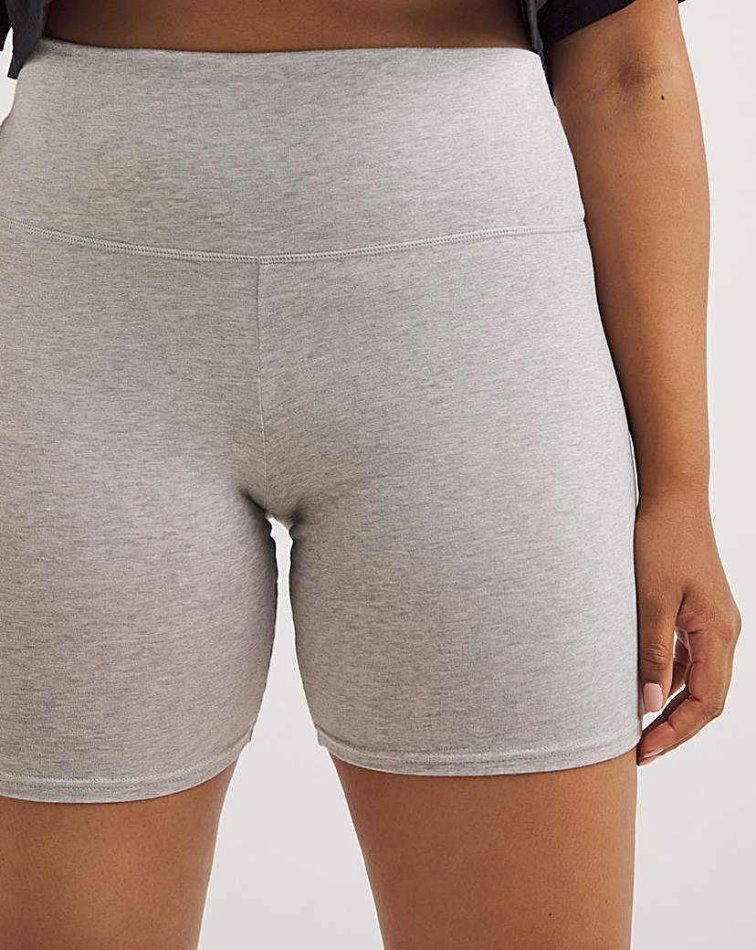 2 Pack Cotton Comfort Cycling Shorts