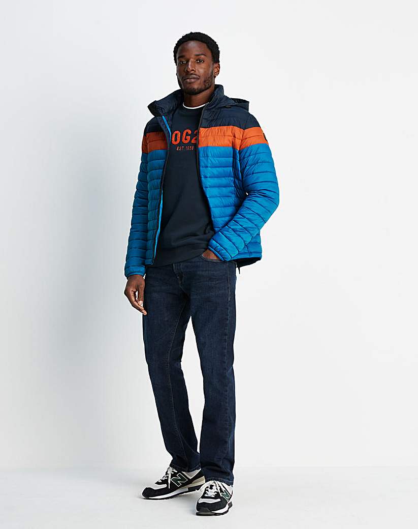 Tog24 Bowburn Mens Padded Jacket - Peacock Blue