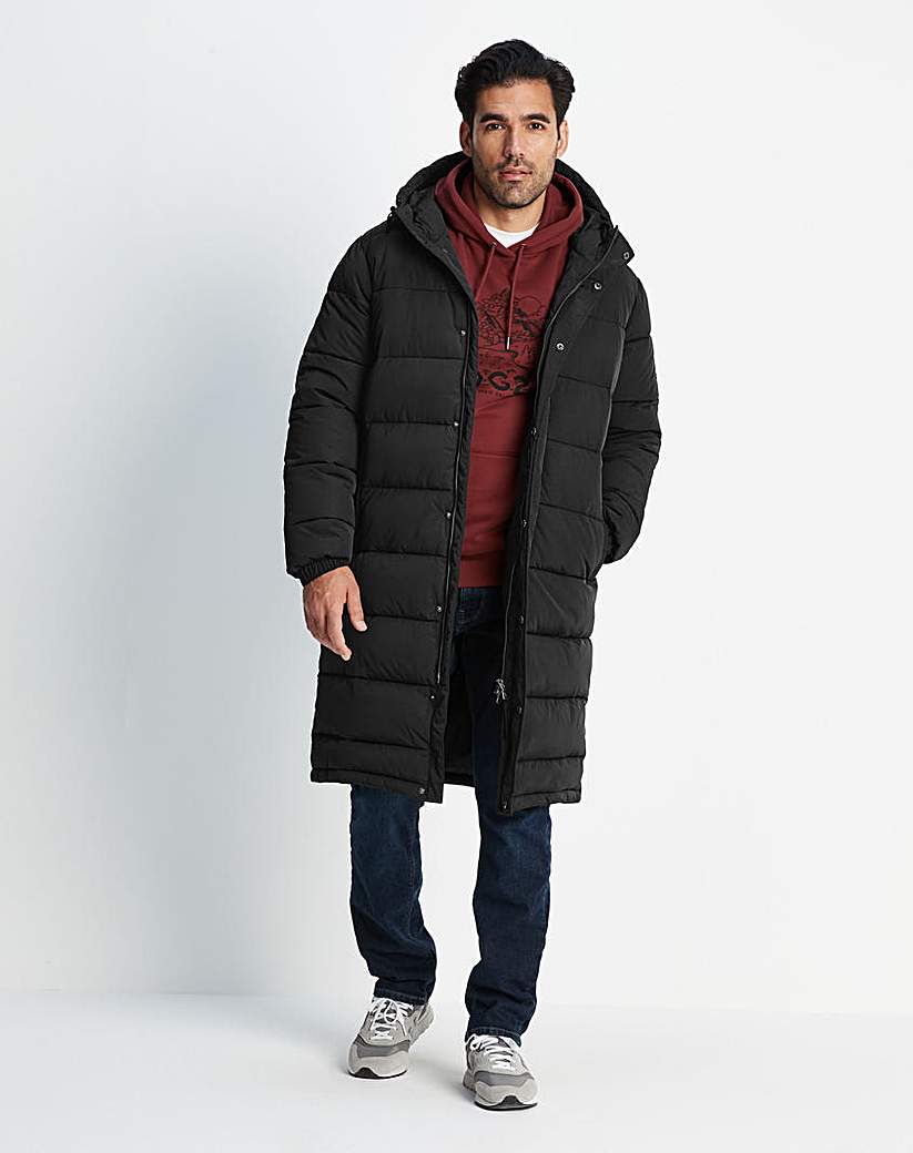 Tog24 Langrick Mens Long Padded Jacket