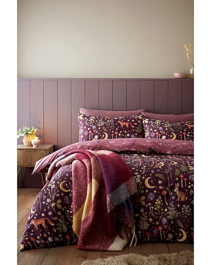 CL Enchanted Twilight Duvet Set Plum Catherine …