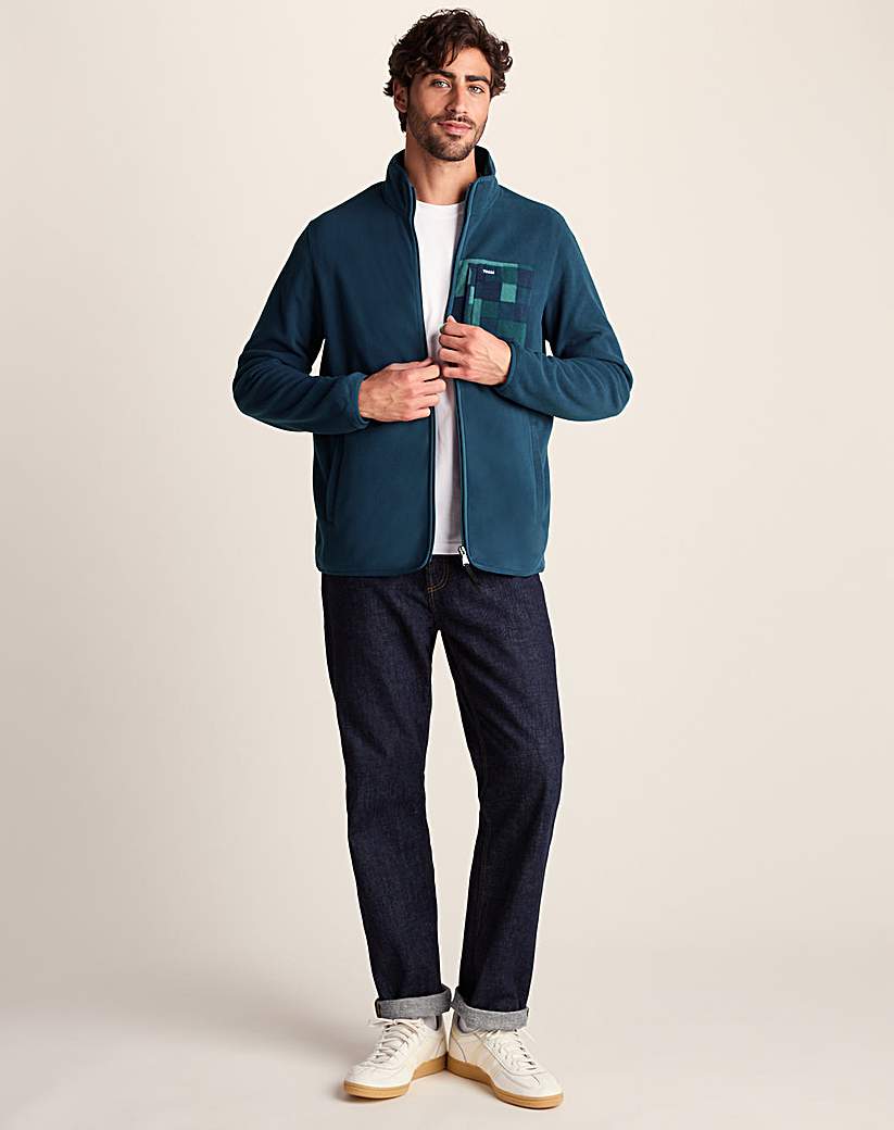 Tog24 Miles Mens Fleece Jacket INK Blue …