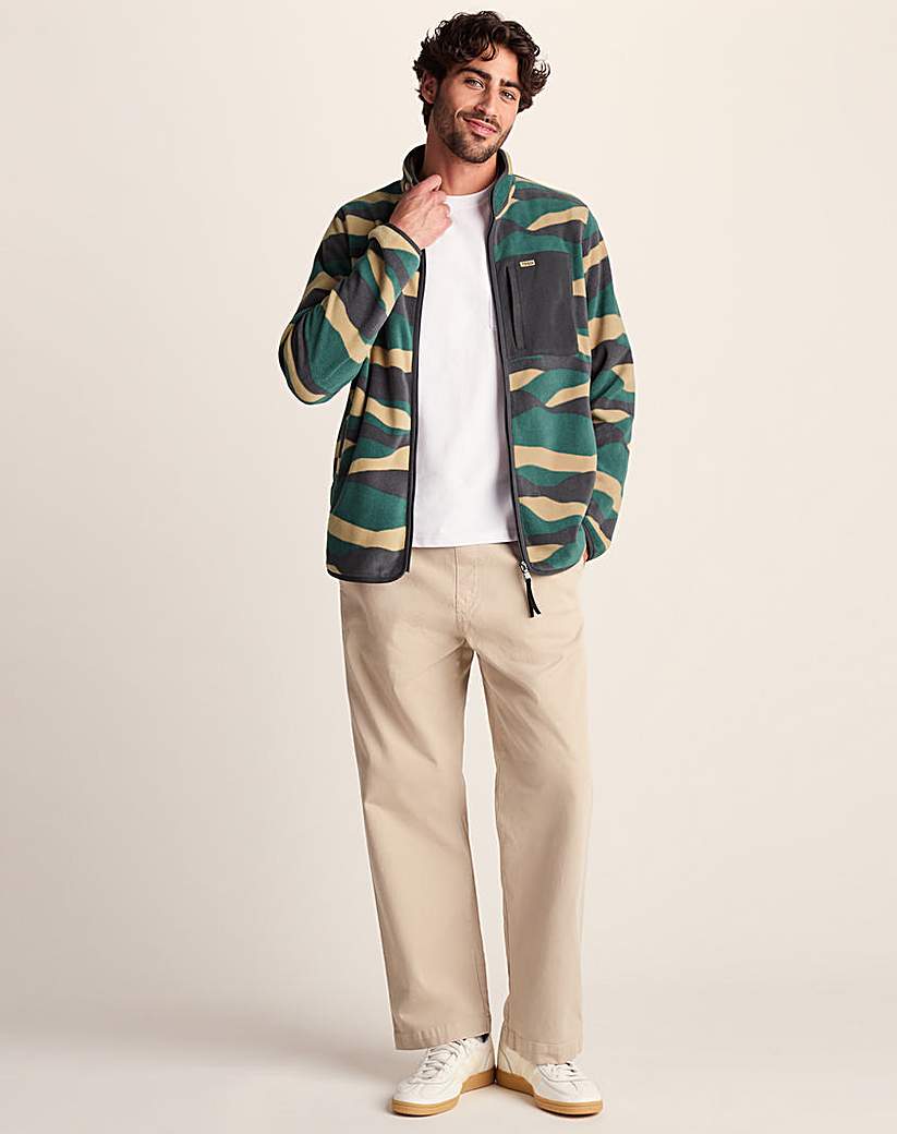 Tog24 Miles Mens Fleece Jacket Sand Tog …