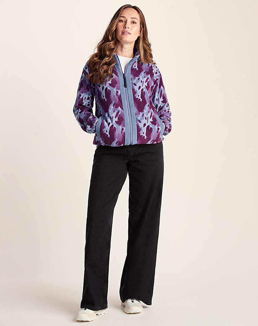 Tog24 Firan Womens Fleece Jacket Smokey Blue …