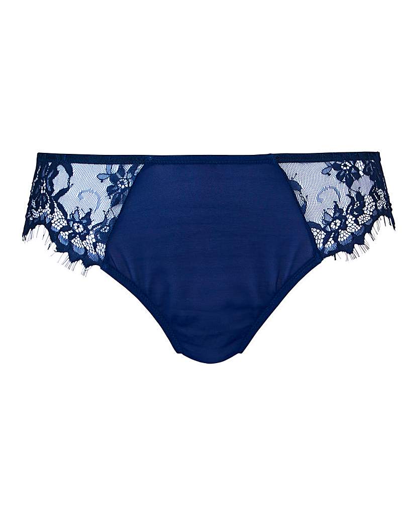 Contemporary Navy/Angel Mesh&Lace Brief