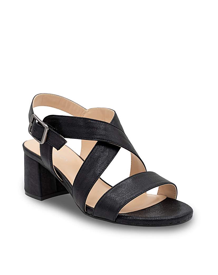 Paradox London Ida Block Heel Sandals