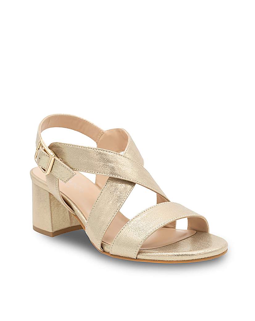 Paradox London Ida Block Heel Sandals