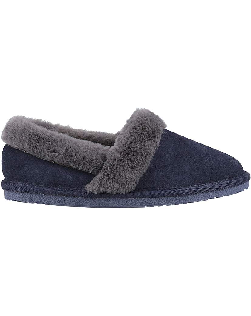 Hush Puppies Women's Navy Ariel Slipper Size 5