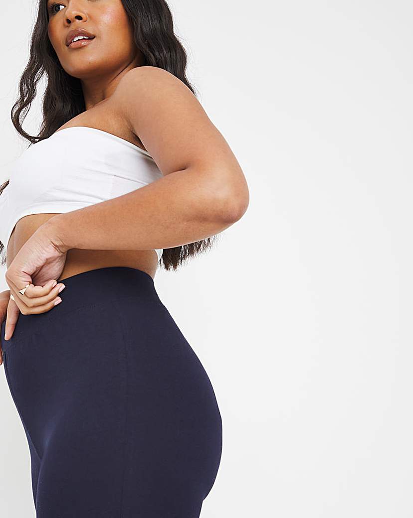 High Waisted Cotton Legging