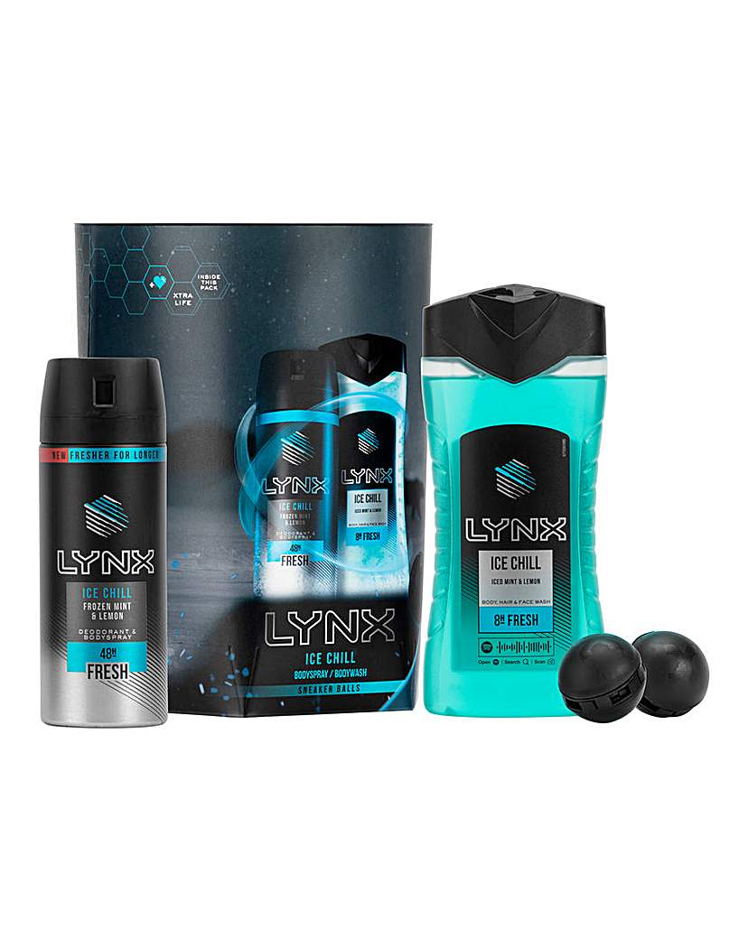 Lynx Ice Chill Duo Gift Set and Speaker