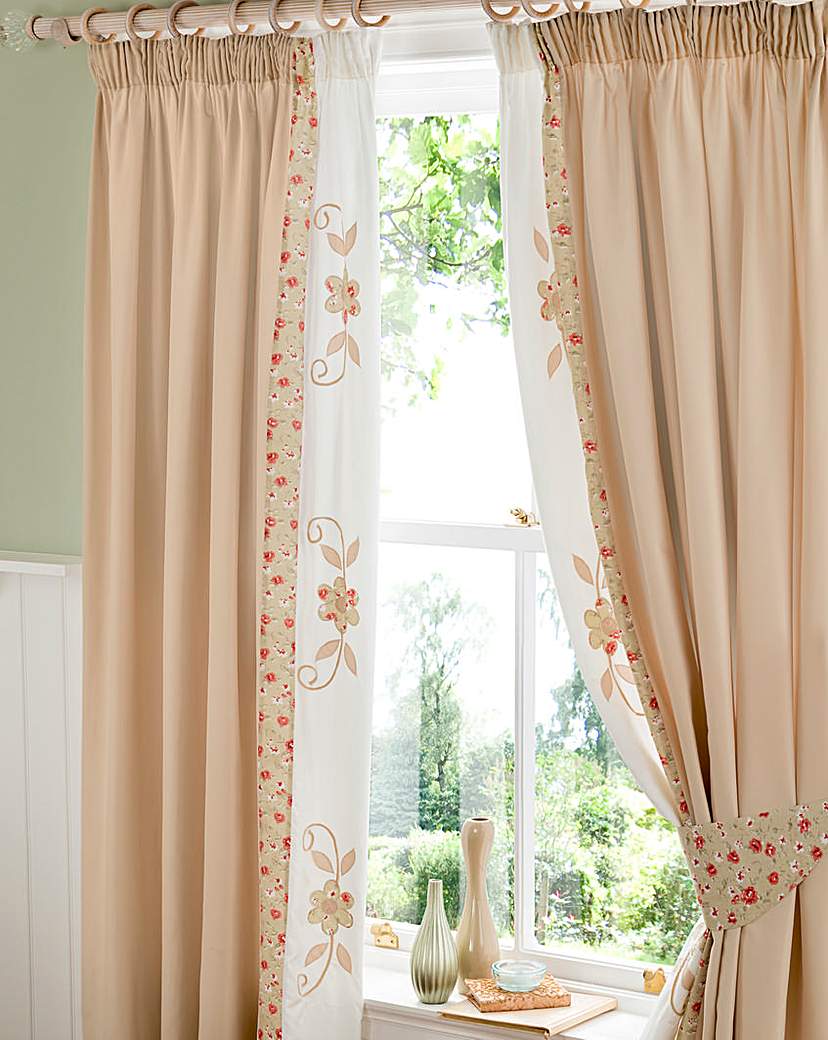 Willow Puffball Curtains & Tie Backs