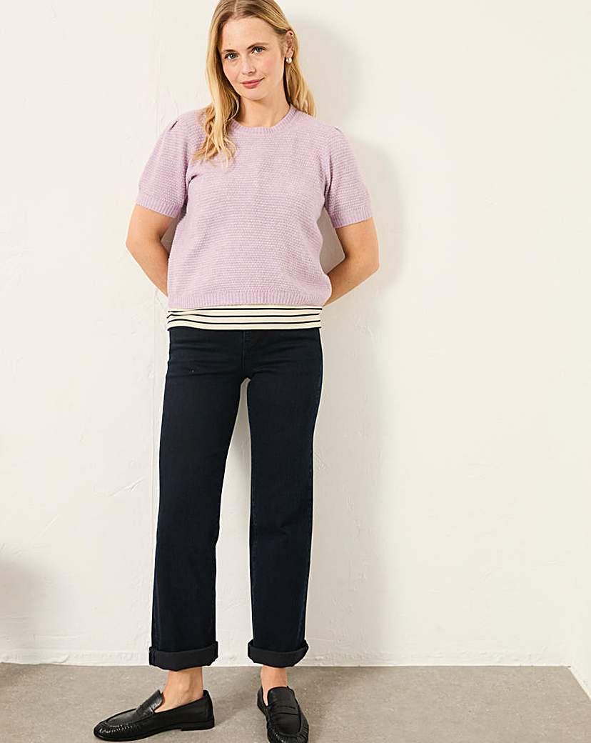 Fatface Women's Lilac Sadie Jumper Size 24