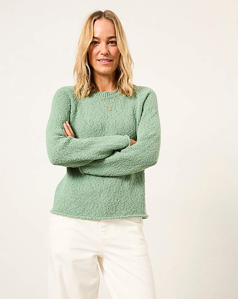 Fatface Women's Green Sophia Jumper Size 16 - Image 2