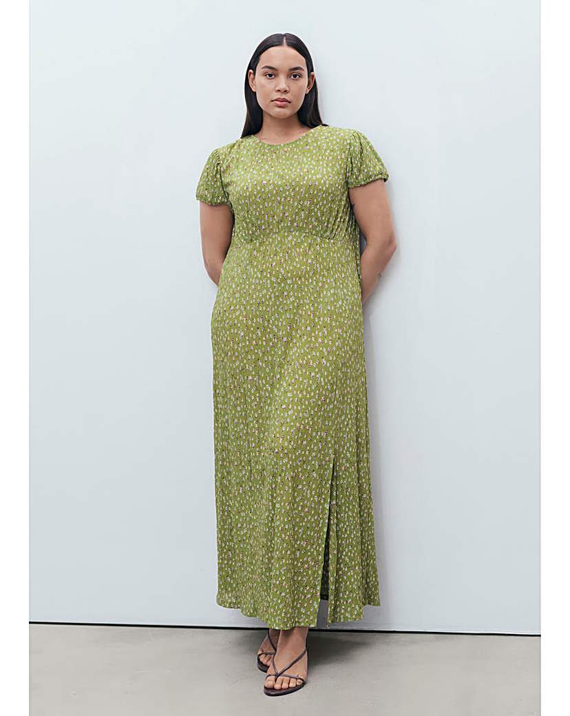 New In - MANGO DITSY FLORAL MIDI DRESS