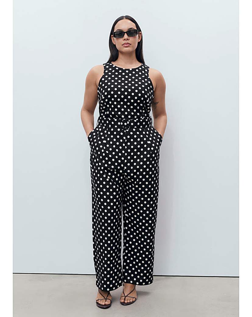 New In - Mango Polka DOT Jumpsuit