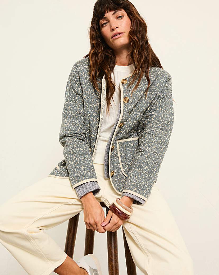 Fatface Women's Blue Milly Jacket Size 22