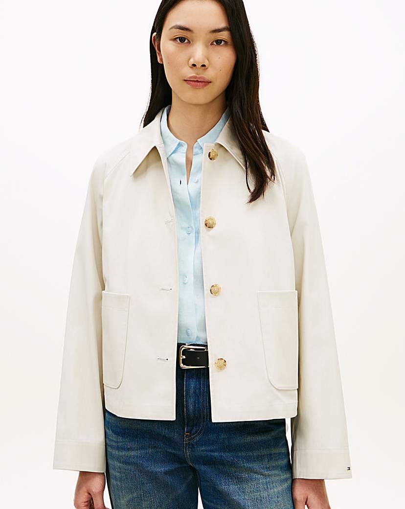 Tommy Hilfiger Cream Jacket - Extra Small
