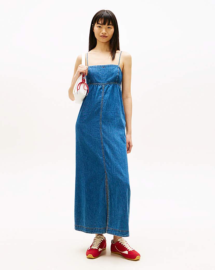 Tommy Jeans Women's Blue Maxi Dress 3XL
