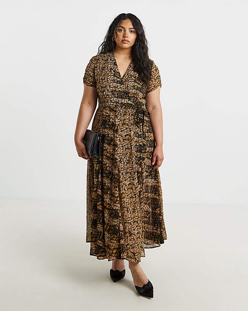 New In - Religion Joyus Maxi Wrap Dress