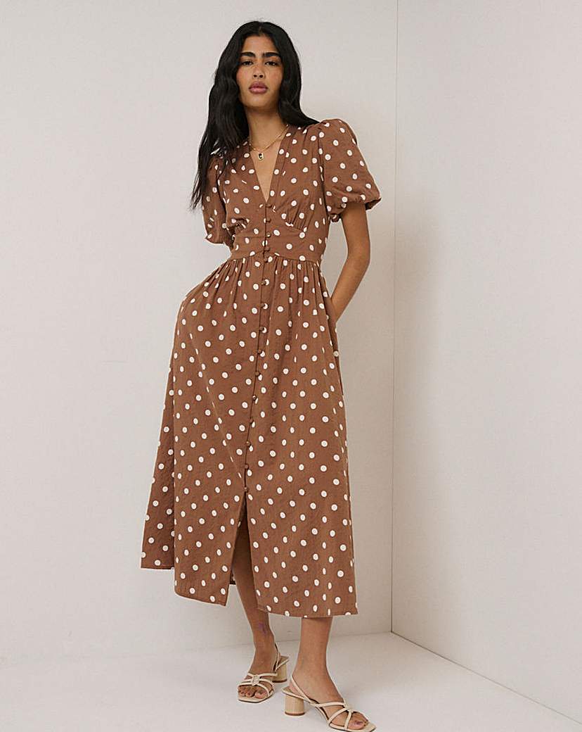 Nobody's Child SS Starlight Midi Dress | JD Williams