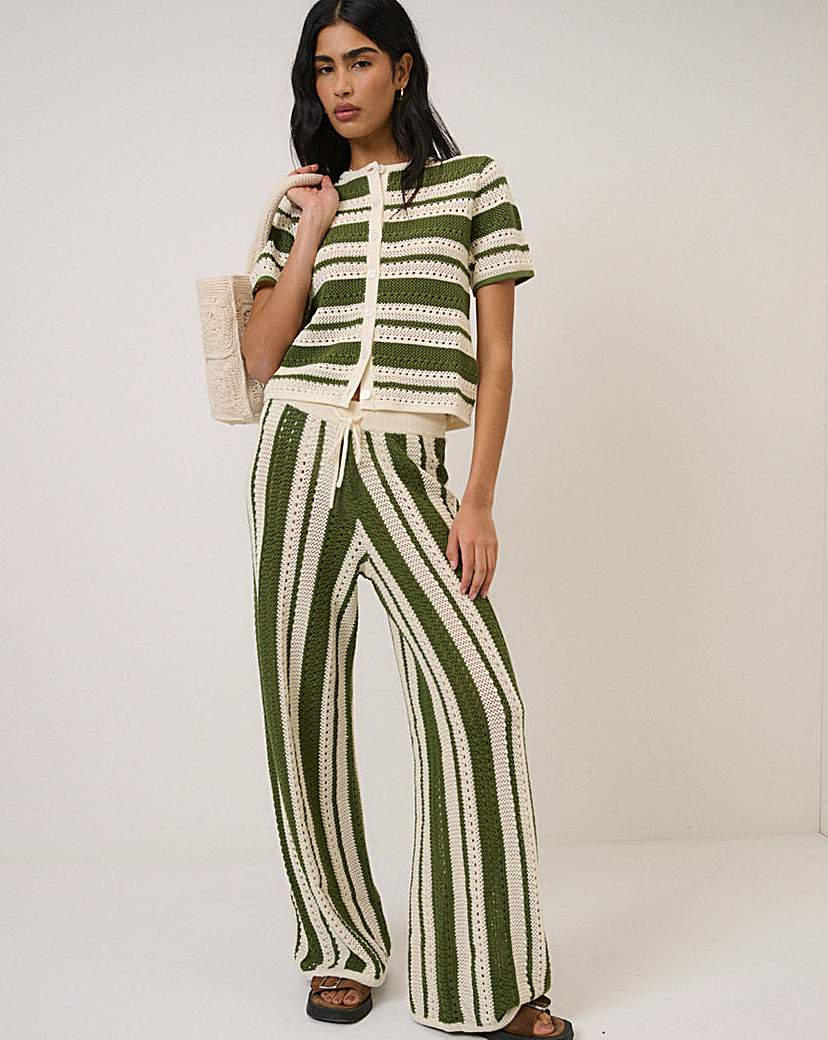 Nobody's Child Crochet Resort Trouser