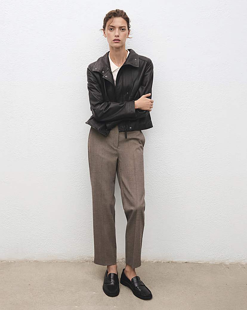 Mango Trousers Brown Mango Size 10