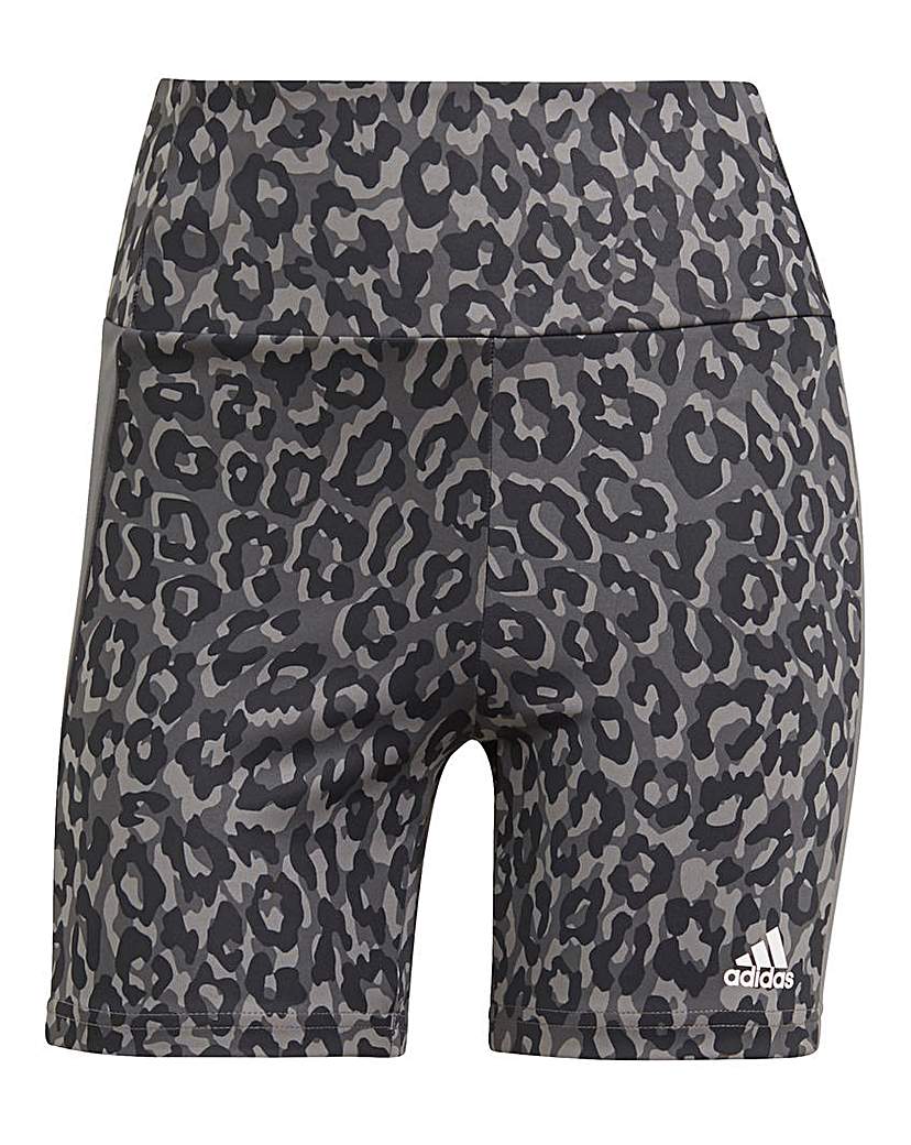 adidas Winners Leopard Cycling Shorts Simply Be