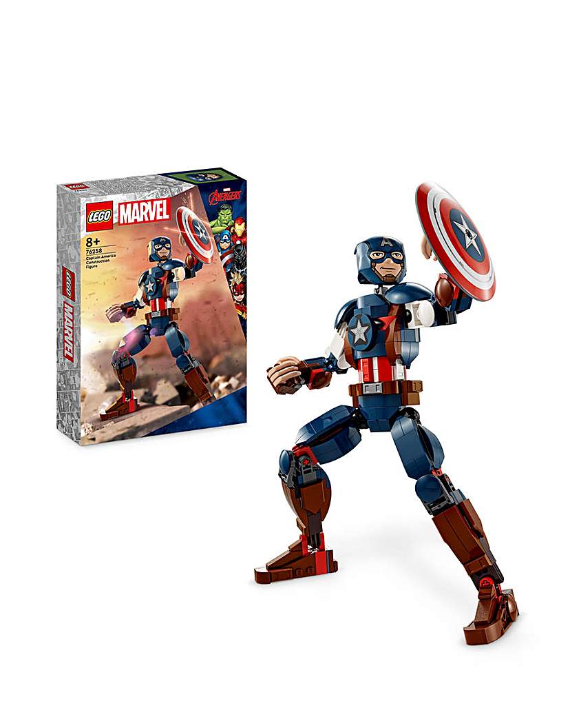 Image of LEGO Marvel Captain America Figure 76258