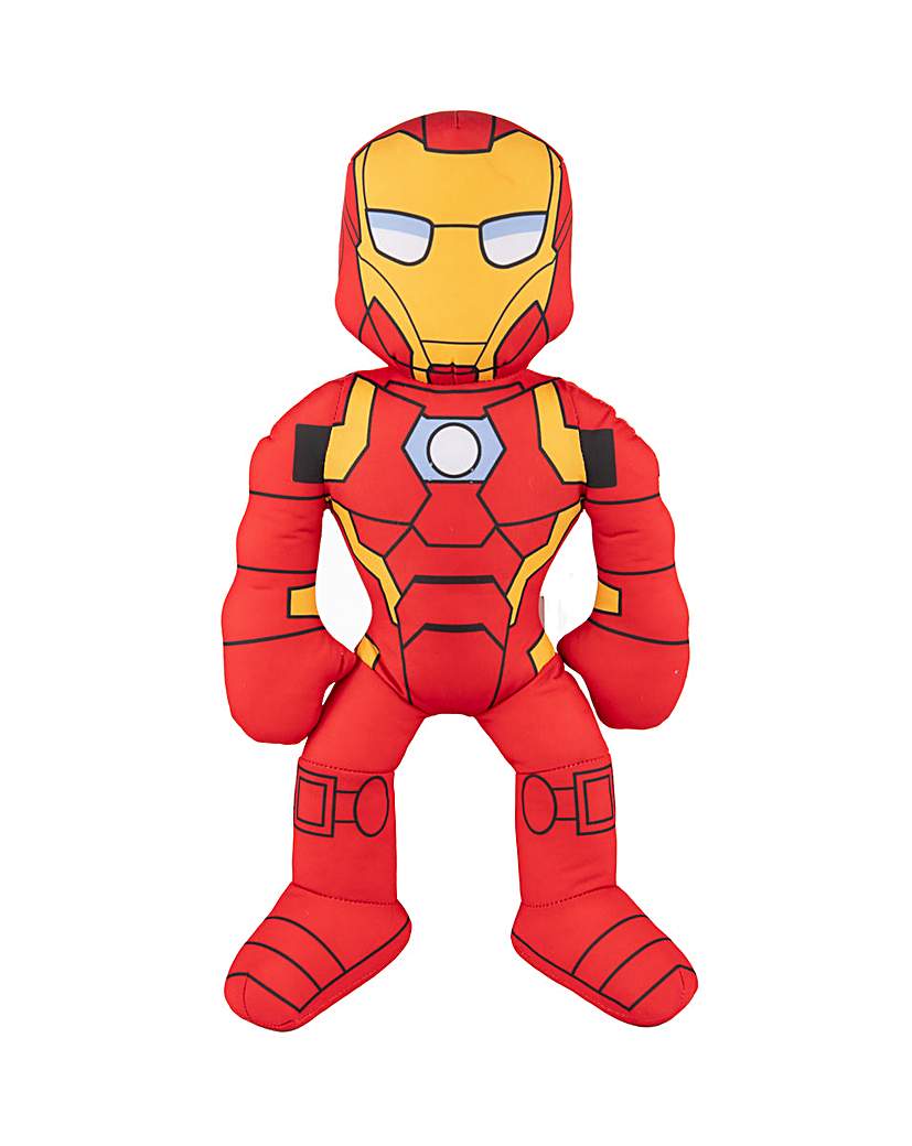 Image of Marvel 45cm Plush Iron Man with Sound
