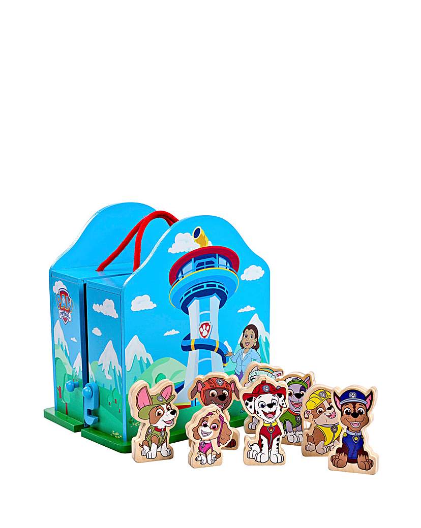 Image of Paw Patrol Wooden Carry Along House