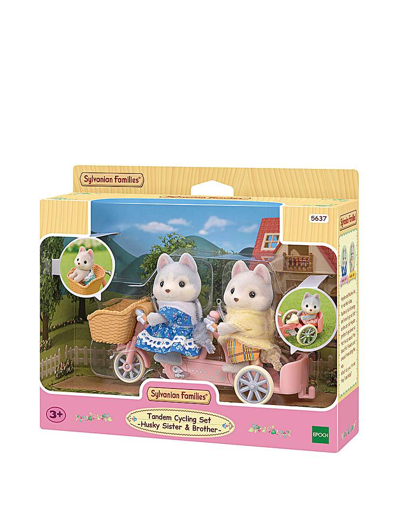 Image of Sylvanian Families Tandem Cycling Set
