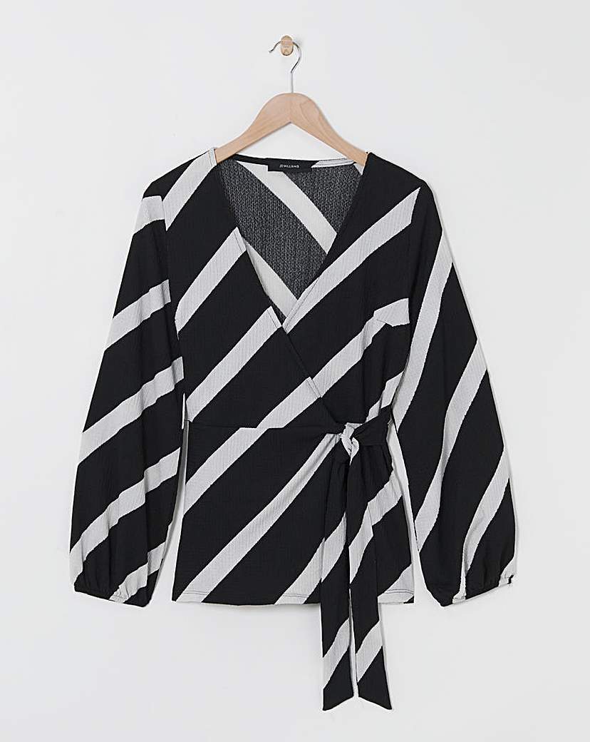Crinkle Wrap Top