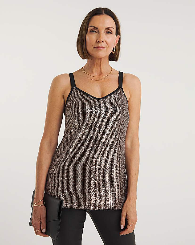 Sequin Cami